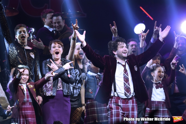 Photo Coverage: The Hardcore Cast of SCHOOL OF ROCK Takes Opening Night Bows! Image