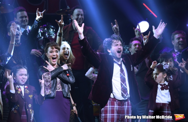 Photo Coverage: The Hardcore Cast of SCHOOL OF ROCK Takes Opening Night Bows! Image