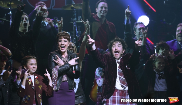 Photo Coverage: The Hardcore Cast of SCHOOL OF ROCK Takes Opening Night Bows!  Image