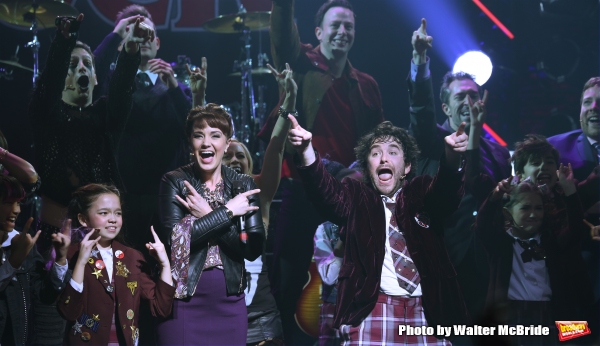 Photo Coverage: The Hardcore Cast of SCHOOL OF ROCK Takes Opening Night Bows! Image