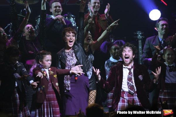 Photo Coverage: The Hardcore Cast of SCHOOL OF ROCK Takes Opening Night Bows! Image