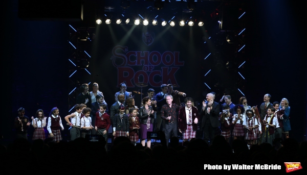 Photo Coverage: The Hardcore Cast of SCHOOL OF ROCK Takes Opening Night Bows! Image