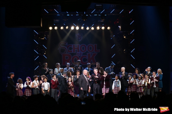 Photo Coverage: The Hardcore Cast of SCHOOL OF ROCK Takes Opening Night Bows! Image