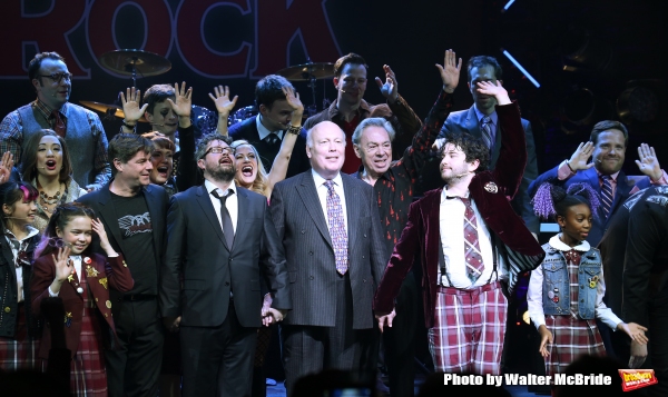 Photo Coverage: The Hardcore Cast of SCHOOL OF ROCK Takes Opening Night Bows! Image