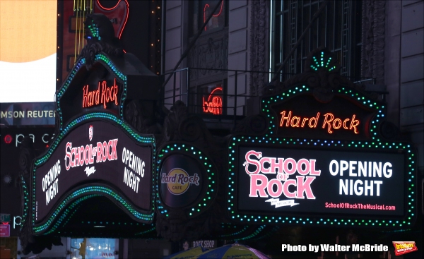 Photo Coverage: SCHOOL OF ROCK Cast Parties Like Rockstars on Opening Night! Image