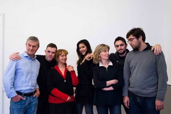 Photo Flash: In Rehearsal for Night Express Live's UK Premiere of MY SON'S HUSBAND 