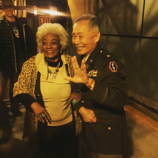 Photo Flash: Christine Ebersole, Nichelle Nichols and Uzo Aduba Stop by ALLEGIANCE Image