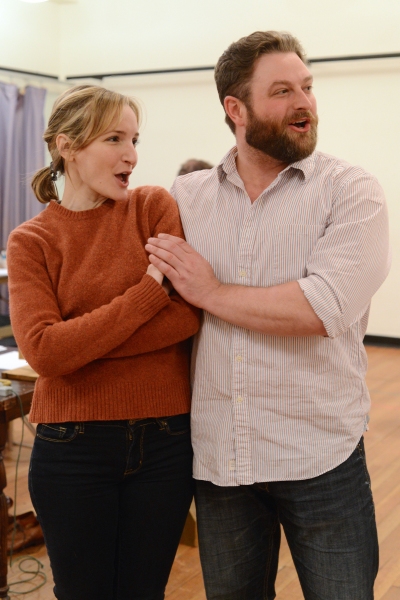 Photo Flash: In Rehearsal for Bucks County's IT'S A WONDERFUL LIFE: A LIVE RADIO PLAY Image