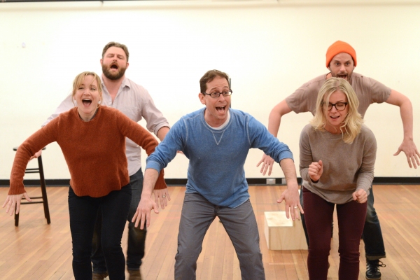 Photo Flash: In Rehearsal for Bucks County's IT'S A WONDERFUL LIFE: A LIVE RADIO PLAY Image