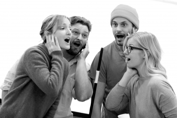 Photo Flash: In Rehearsal for Bucks County's IT'S A WONDERFUL LIFE: A LIVE RADIO PLAY Image