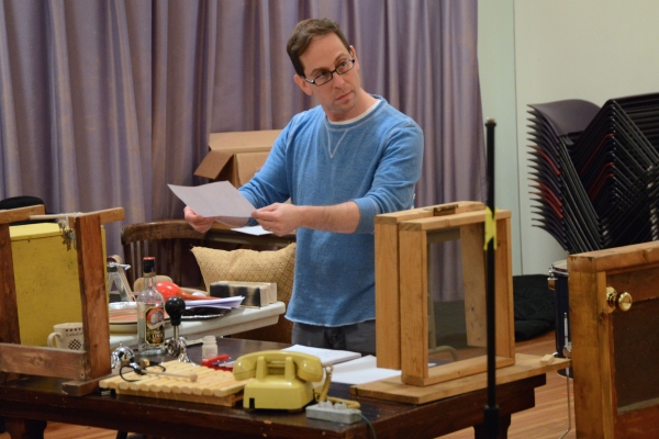 Photo Flash: In Rehearsal for Bucks County's IT'S A WONDERFUL LIFE: A LIVE RADIO PLAY Image