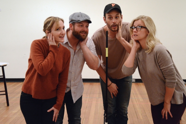 Photo Flash: In Rehearsal for Bucks County's IT'S A WONDERFUL LIFE: A LIVE RADIO PLAY 
