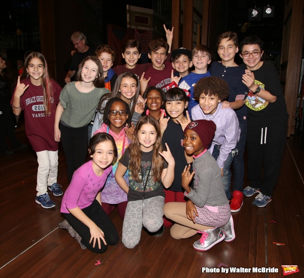 Exclusive Photo Coverage: Go Inside the SCHOOL OF ROCK Gypsy Robe Ceremony!  Image