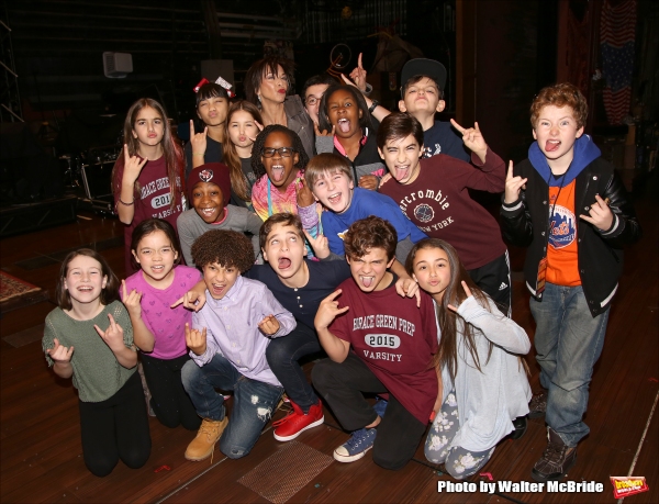 Exclusive Photo Coverage: Go Inside the SCHOOL OF ROCK Gypsy Robe Ceremony!  Image