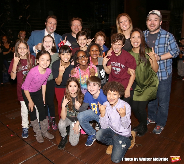 Exclusive Photo Coverage: Go Inside the SCHOOL OF ROCK Gypsy Robe Ceremony!  Image