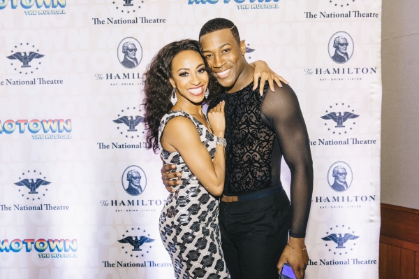 Allison Semmes and Elijah Ahmad Lewis, from the cast of MOTOWN THE MUSICAL Photo