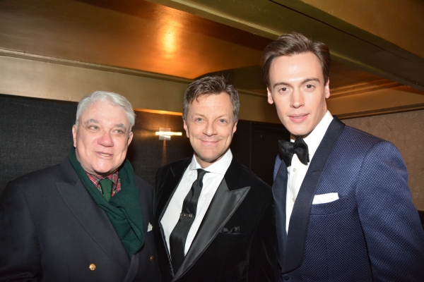 Rex Reed, Jim Caruso and Erich Bergen Photo