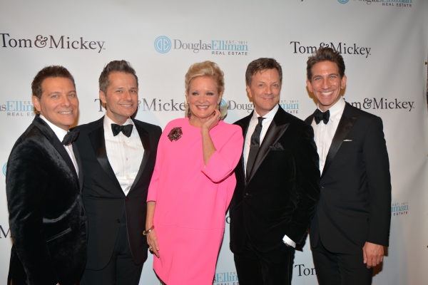 Michael Feinstein, Tom Postilio, Christine Feinstein, Jim Caruso and Mickey Conlon Photo