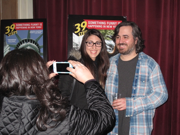 Photo Flash: Brian 'Q' Quinn Makes Celebrity Assassin Appearance in 39 STEPS Image