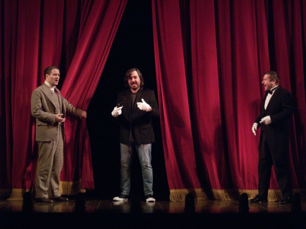 Photo Flash: Brian 'Q' Quinn Makes Celebrity Assassin Appearance in 39 STEPS Image