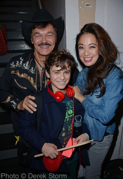 Photo Flash: Village People's Randy Jones Visits SCHOOL OF ROCK on Broadway Image