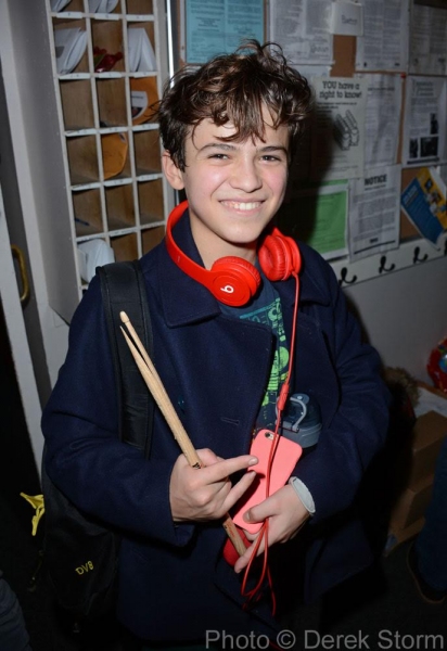 Photo Flash: Village People's Randy Jones Visits SCHOOL OF ROCK on Broadway Image