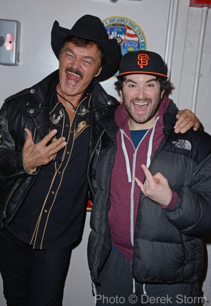 Photo Flash: Village People's Randy Jones Visits SCHOOL OF ROCK on Broadway Image