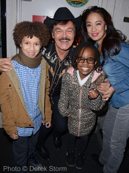 Photo Flash: Village People's Randy Jones Visits SCHOOL OF ROCK on Broadway Image