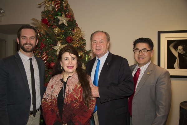 Franklin Ochoa, Donelle Dadigan, Tom LaBonge and Ben Pak Photo