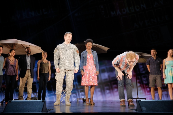 Photo Flash: Always Starting Over! IF/THEN's Idina Menzel, Anthony Rapp, LaChanze & James Snyder Take Opening Bows in Los Angeles Image