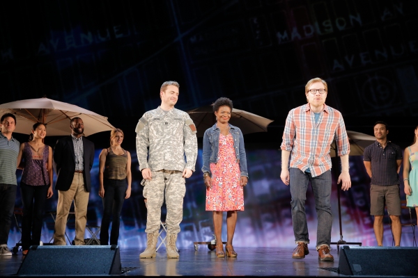 Photo Flash: Always Starting Over! IF/THEN's Idina Menzel, Anthony Rapp, LaChanze & James Snyder Take Opening Bows in Los Angeles Image