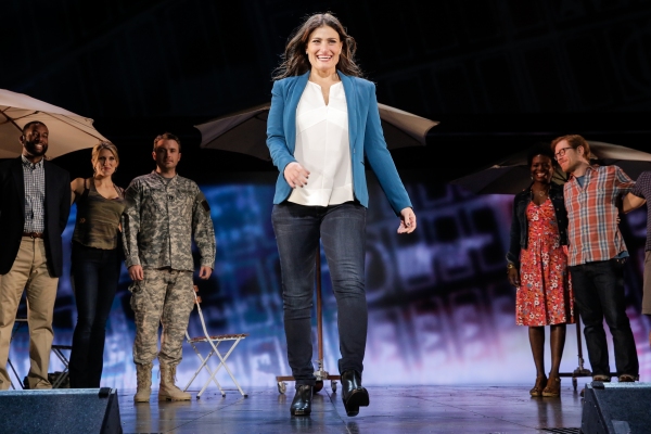 Photo Flash: Always Starting Over! IF/THEN's Idina Menzel, Anthony Rapp, LaChanze & James Snyder Take Opening Bows in Los Angeles Image