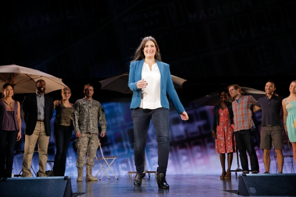 Photo Flash: Always Starting Over! IF/THEN's Idina Menzel, Anthony Rapp, LaChanze & James Snyder Take Opening Bows in Los Angeles Image