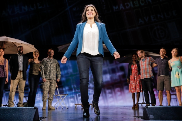 Photo Flash: Always Starting Over! IF/THEN's Idina Menzel, Anthony Rapp, LaChanze & James Snyder Take Opening Bows in Los Angeles Image