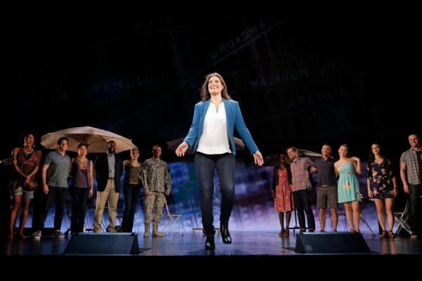 Photo Flash: Always Starting Over! IF/THEN's Idina Menzel, Anthony Rapp, LaChanze & James Snyder Take Opening Bows in Los Angeles Image