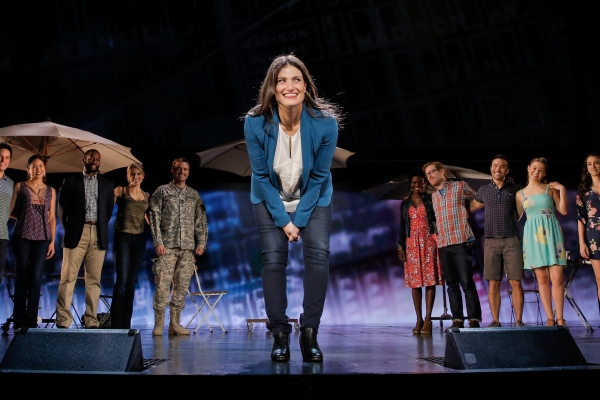 Photo Flash: Always Starting Over! IF/THEN's Idina Menzel, Anthony Rapp, LaChanze & James Snyder Take Opening Bows in Los Angeles Image