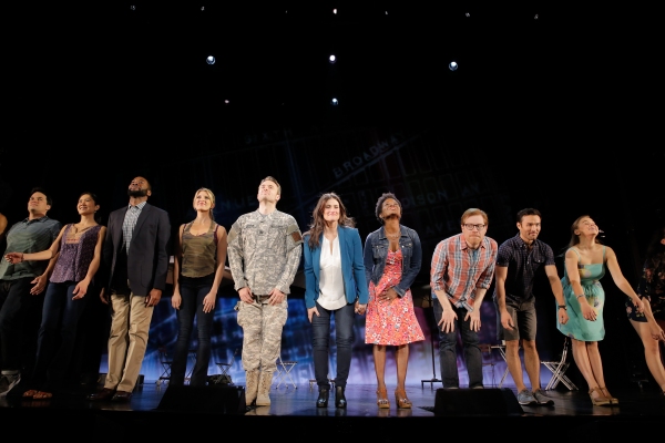 Photo Flash: Always Starting Over! IF/THEN's Idina Menzel, Anthony Rapp, LaChanze & James Snyder Take Opening Bows in Los Angeles Image