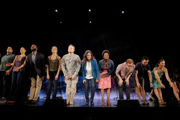 Photo Flash: Always Starting Over! IF/THEN's Idina Menzel, Anthony Rapp, LaChanze & James Snyder Take Opening Bows in Los Angeles Image