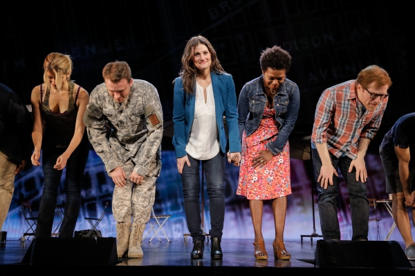 Photo Flash: Always Starting Over! IF/THEN's Idina Menzel, Anthony Rapp, LaChanze & James Snyder Take Opening Bows in Los Angeles Image