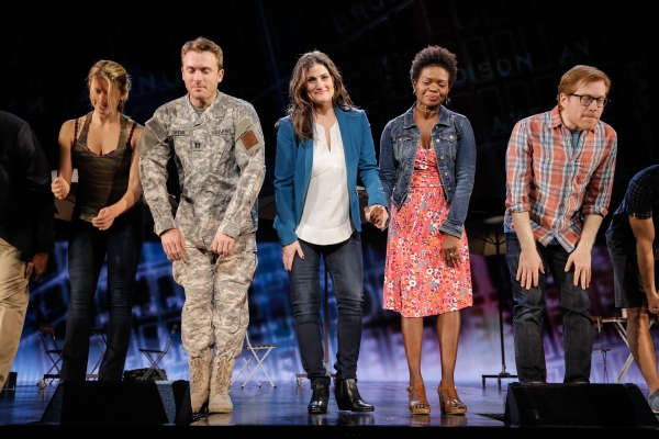 Photo Flash: Always Starting Over! IF/THEN's Idina Menzel, Anthony Rapp, LaChanze & James Snyder Take Opening Bows in Los Angeles Image