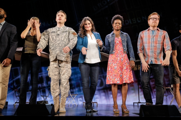 Photo Flash: Always Starting Over! IF/THEN's Idina Menzel, Anthony Rapp, LaChanze & James Snyder Take Opening Bows in Los Angeles Image