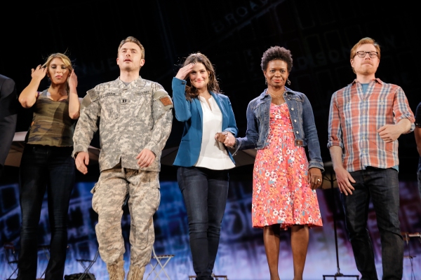 Photo Flash: Always Starting Over! IF/THEN's Idina Menzel, Anthony Rapp, LaChanze & James Snyder Take Opening Bows in Los Angeles Image