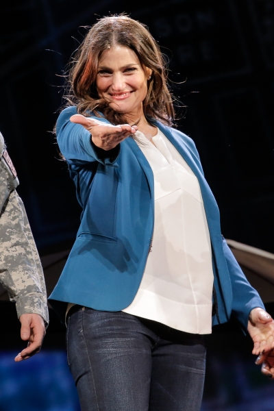 Photo Flash: Always Starting Over! IF/THEN's Idina Menzel, Anthony Rapp, LaChanze & James Snyder Take Opening Bows in Los Angeles Image