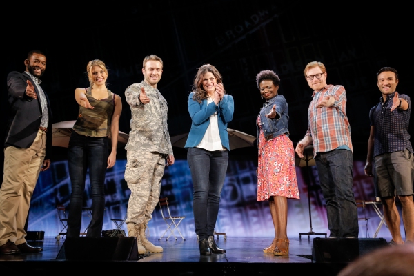 Photo Flash: Always Starting Over! IF/THEN's Idina Menzel, Anthony Rapp, LaChanze & James Snyder Take Opening Bows in Los Angeles Image