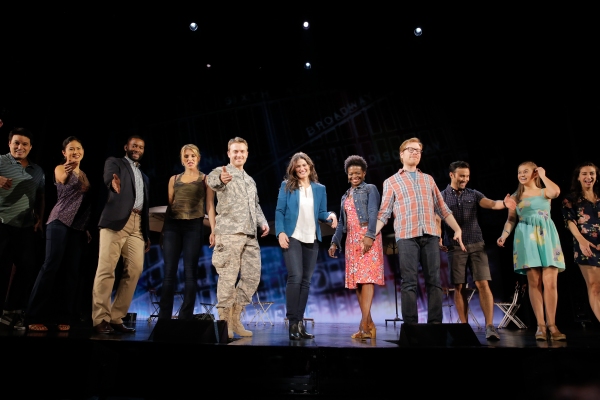 Photo Flash: Always Starting Over! IF/THEN's Idina Menzel, Anthony Rapp, LaChanze & James Snyder Take Opening Bows in Los Angeles Image