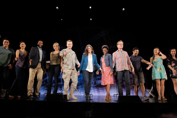 Photo Flash: Always Starting Over! IF/THEN's Idina Menzel, Anthony Rapp, LaChanze & James Snyder Take Opening Bows in Los Angeles Image