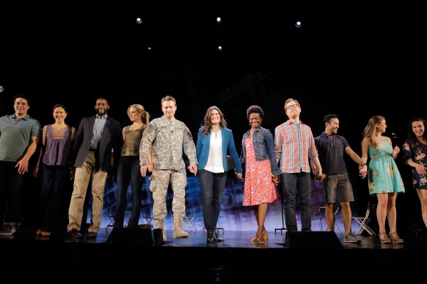 Photo Flash: Always Starting Over! IF/THEN's Idina Menzel, Anthony Rapp, LaChanze & James Snyder Take Opening Bows in Los Angeles Image