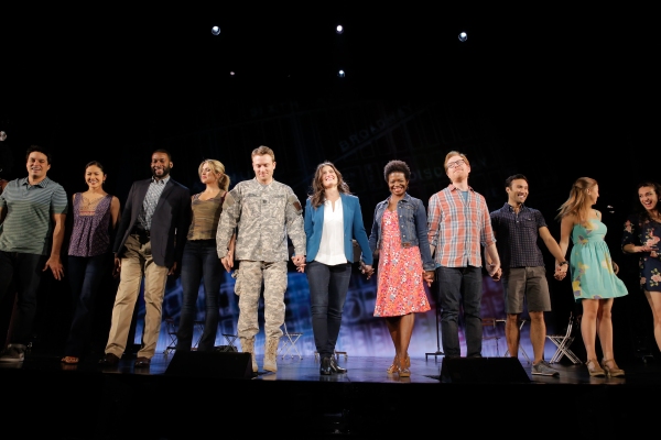 Photo Flash: Always Starting Over! IF/THEN's Idina Menzel, Anthony Rapp, LaChanze & James Snyder Take Opening Bows in Los Angeles Image