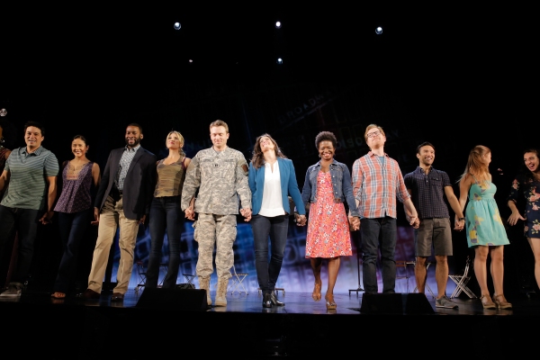 Photo Flash: Always Starting Over! IF/THEN's Idina Menzel, Anthony Rapp, LaChanze & James Snyder Take Opening Bows in Los Angeles Image
