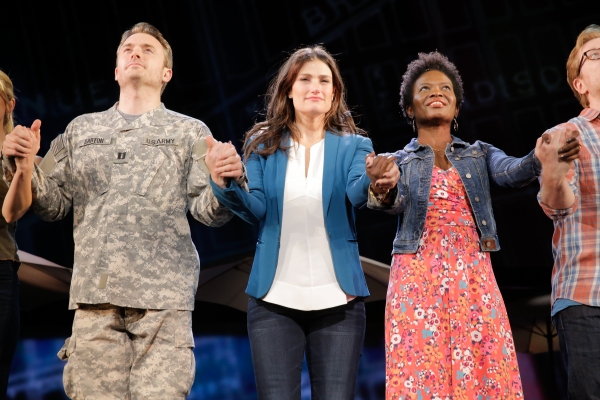 Photo Flash: Always Starting Over! IF/THEN's Idina Menzel, Anthony Rapp, LaChanze & James Snyder Take Opening Bows in Los Angeles Image